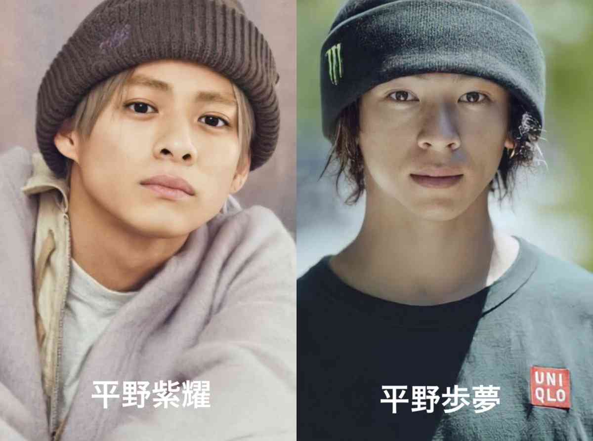 King ＆ Prince平野紫耀とスケボー平野歩夢選手が“瓜二つ”でネット騒然「兄弟にしか見えない」