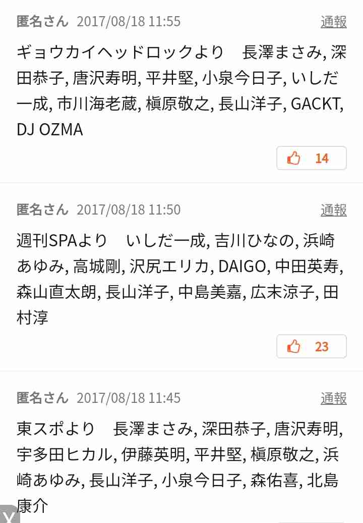 スキャンダルが出たら特にショックを受けそうな芸能人