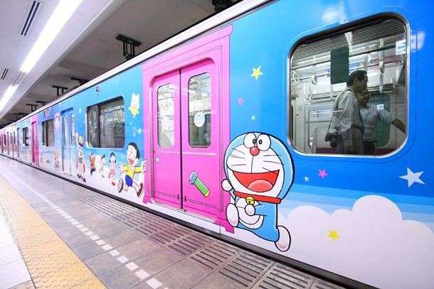 ラッピング電車が好き!
