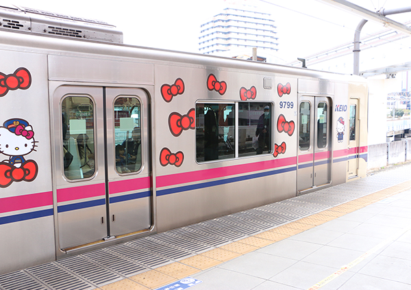 ラッピング電車が好き!