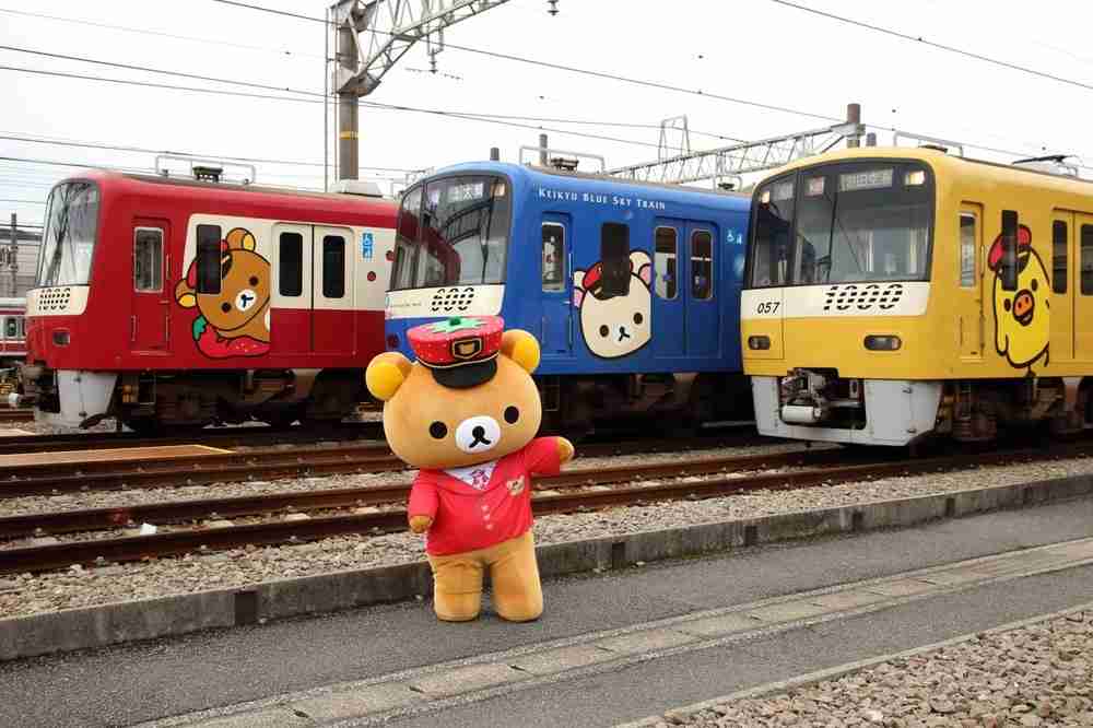 ラッピング電車が好き!