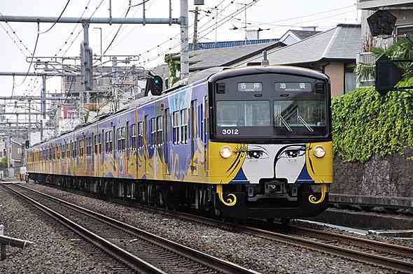 ラッピング電車が好き!
