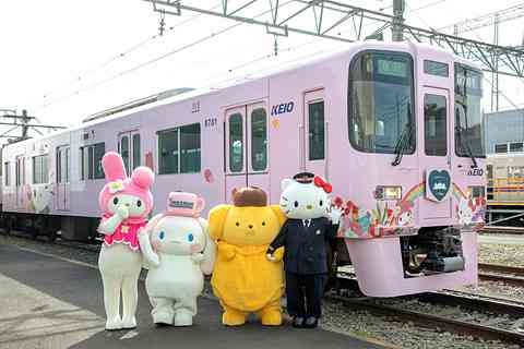 ラッピング電車が好き!