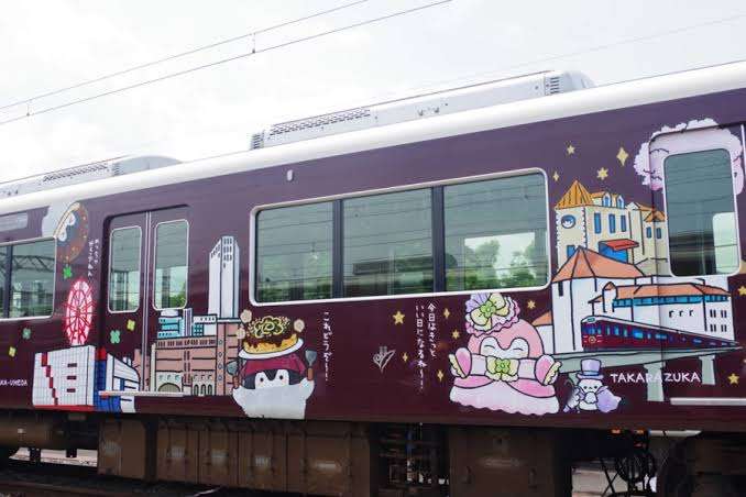 ラッピング電車が好き!