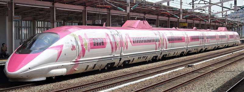 ラッピング電車が好き!