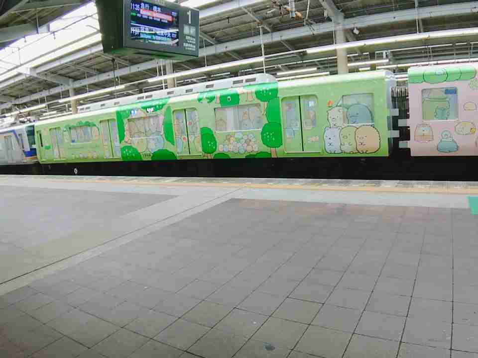 ラッピング電車が好き!