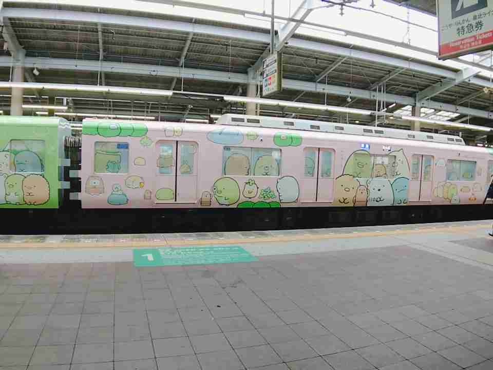 ラッピング電車が好き!