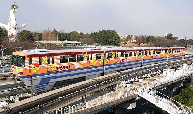 ラッピング電車が好き!
