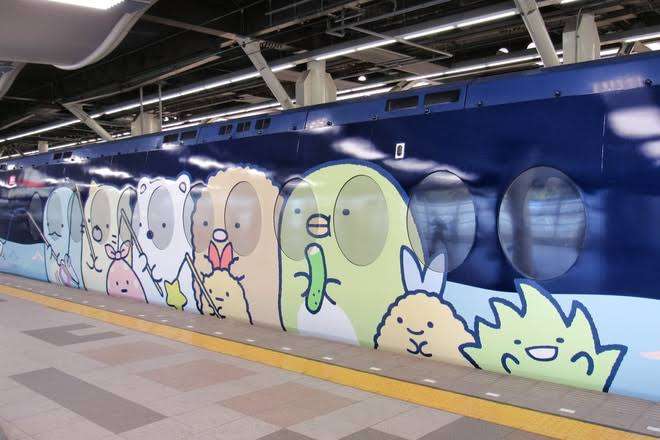 ラッピング電車が好き!
