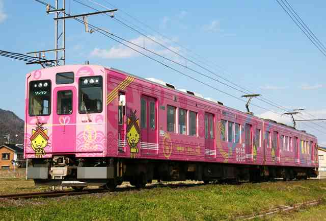 ラッピング電車が好き!