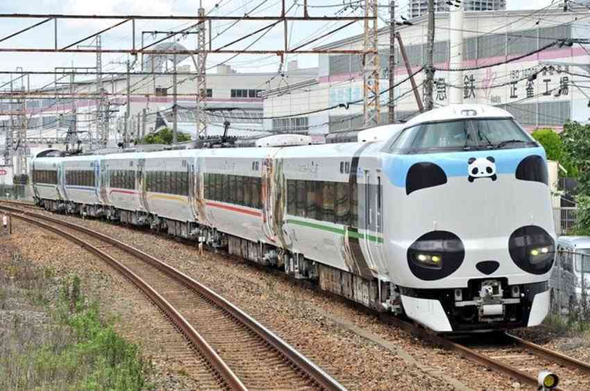ラッピング電車が好き!
