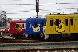 ラッピング電車が好き!