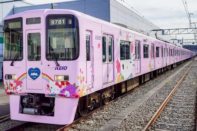 ラッピング電車が好き!
