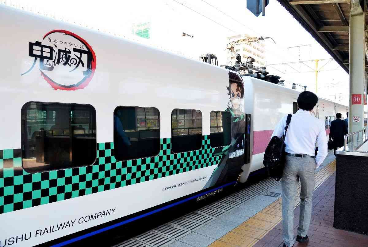 ラッピング電車が好き!