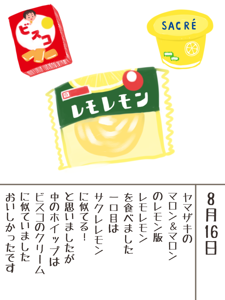 【お絵描き】ひと言絵日記を描こう!2021夏