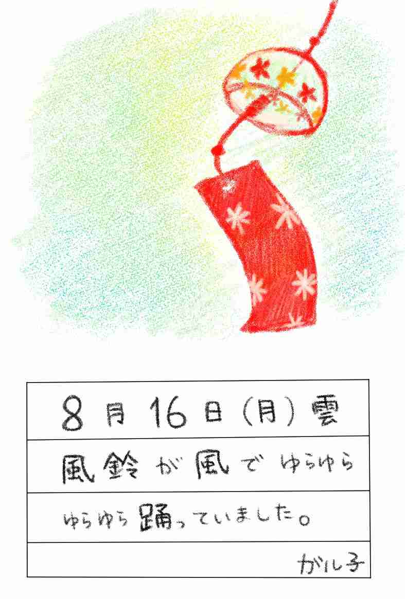 【お絵描き】ひと言絵日記を描こう!2021夏