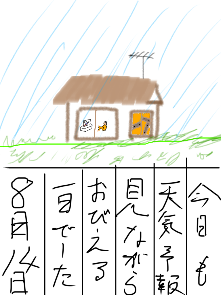 【お絵描き】ひと言絵日記を描こう!2021夏