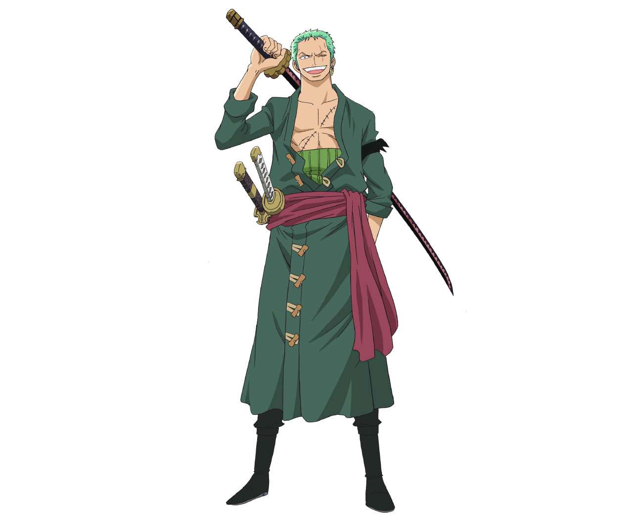 着てる服のどこかにグリーンが入ってる2次元キャラの画像を貼るトピ