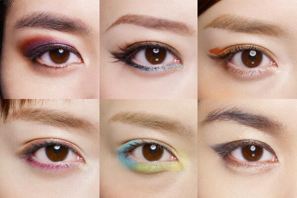 カラフルなアイメイクが見たい！