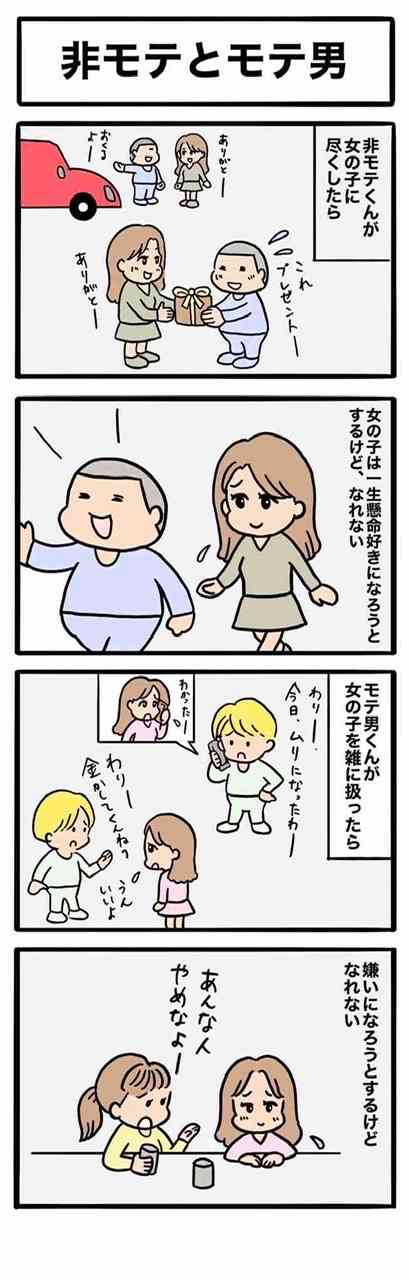 ワガママな子の方がモテる?