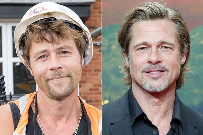 ブラッド・ピットのそっくりさん「詐欺と勘違いされる」とデートするのも一苦労