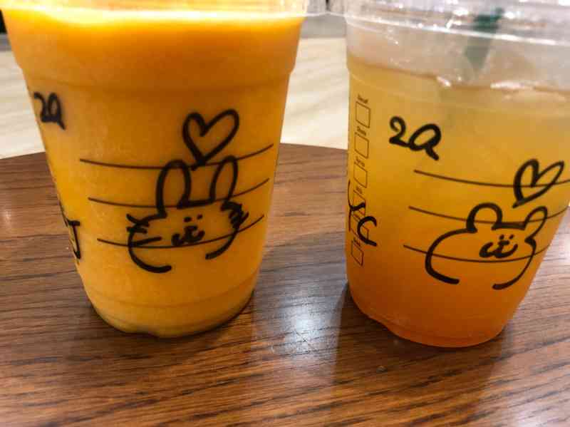 スタバのカップにメッセージを貰える人
