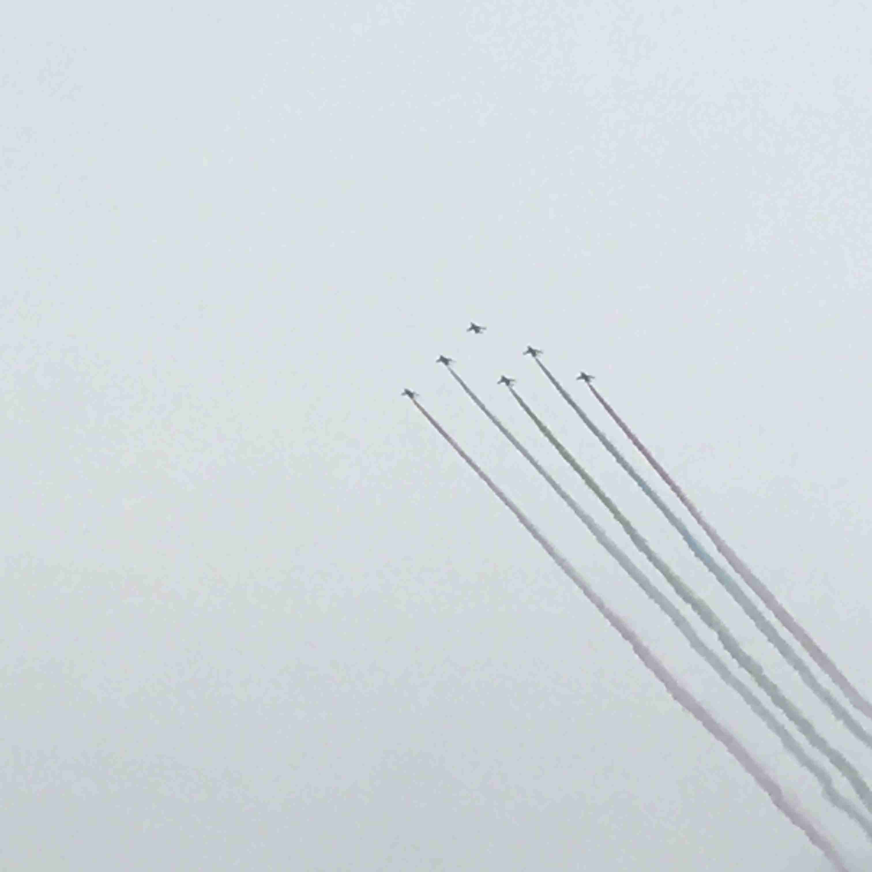 ブルーインパルス求め想像を絶する「密」状態　国立競技場周辺の状況は…