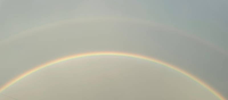 虹の写真が見たいです