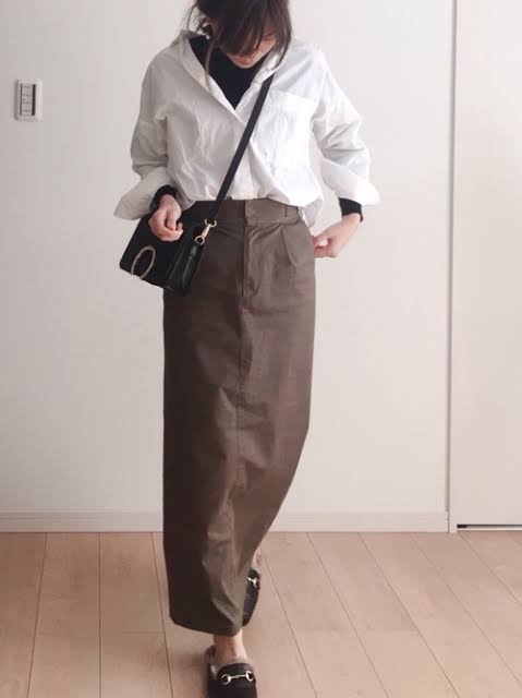 骨格ストレートの秋～冬服（2021）