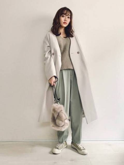 骨格ウェーブの秋・冬服