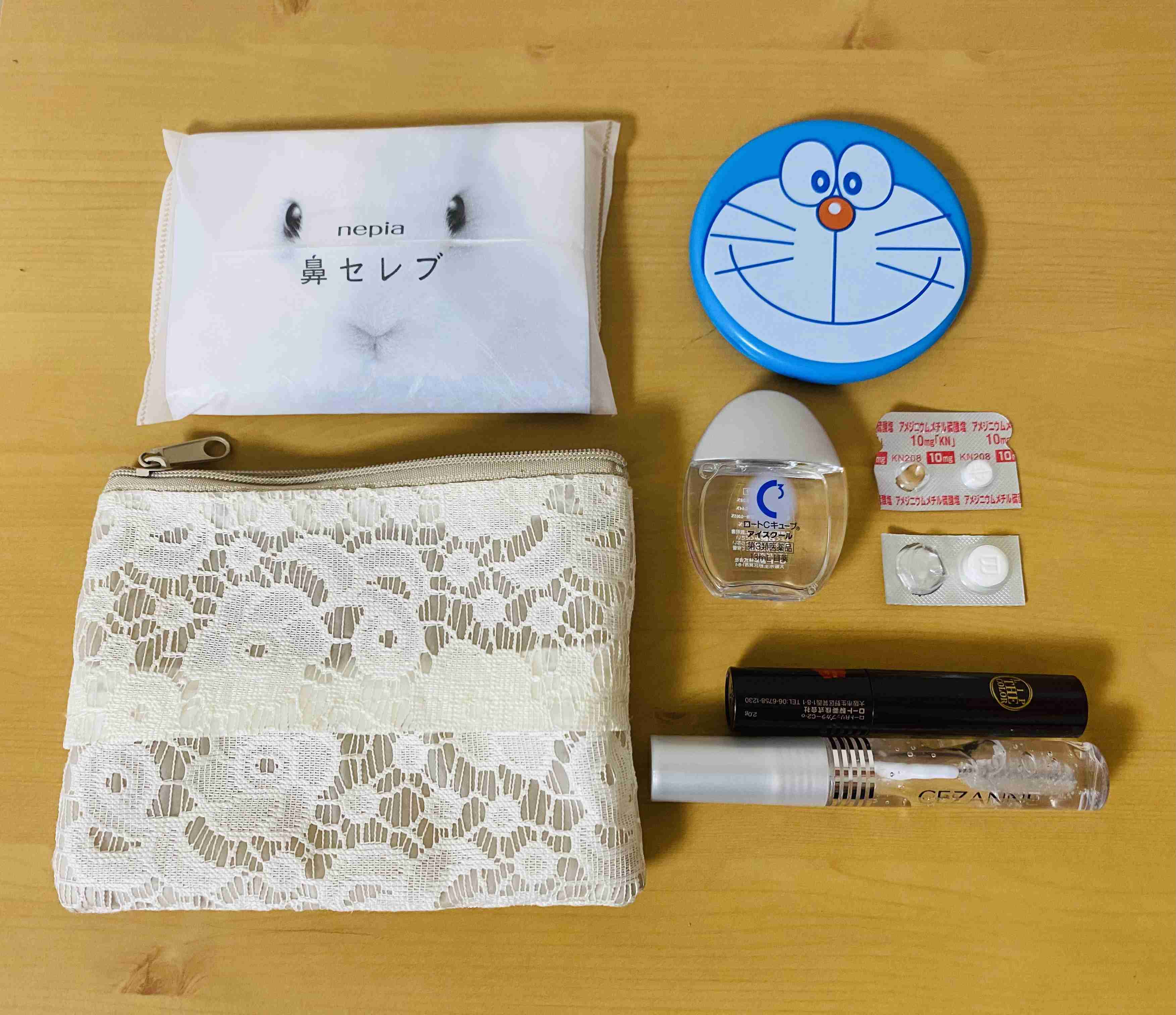 ポーチの中身見せて下さい！