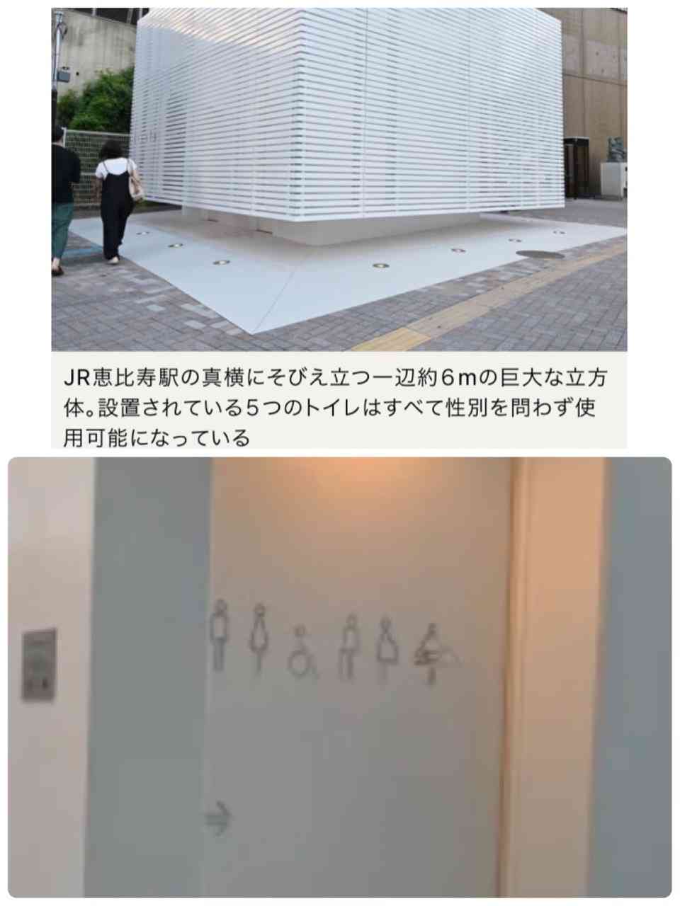奇抜すぎる…！渋谷区に出現「デザイナーズ公衆トイレ」の使い心地