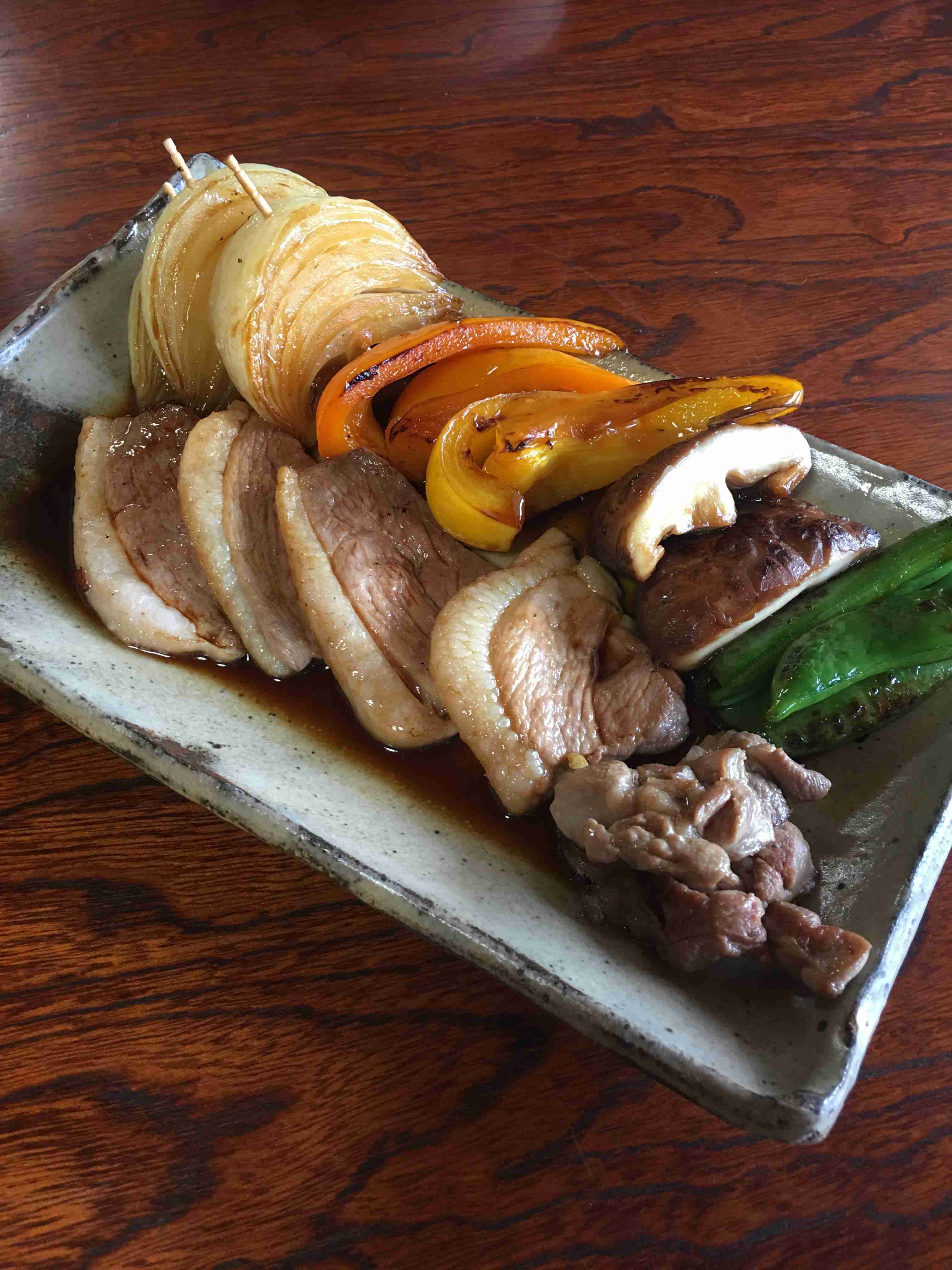旅行中に撮った食べ物の写真を貼るトピ