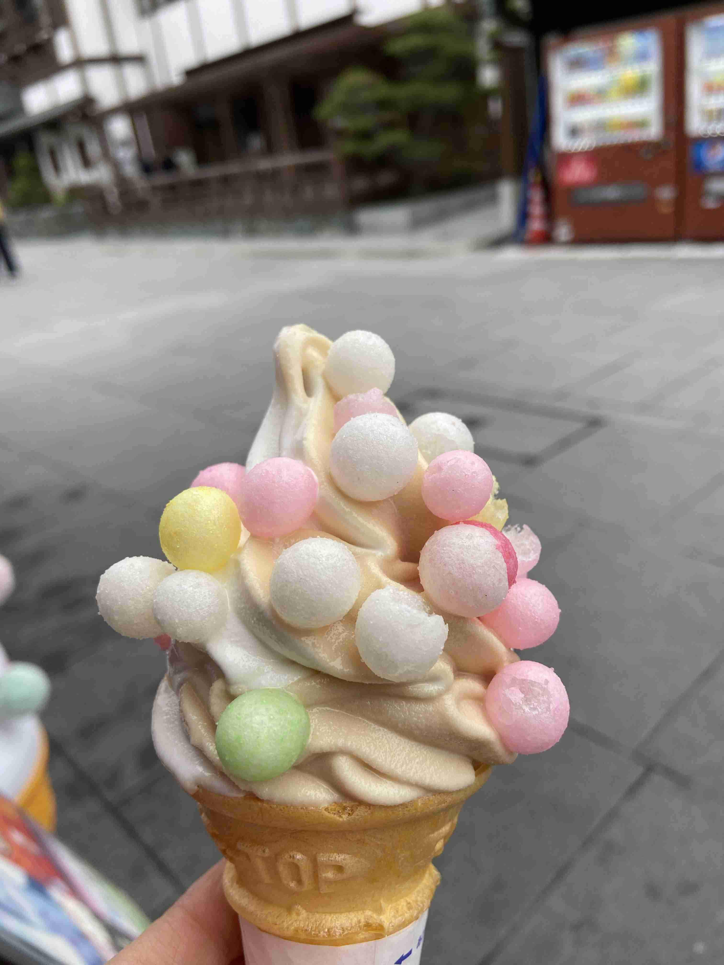 旅行中に撮った食べ物の写真を貼るトピ