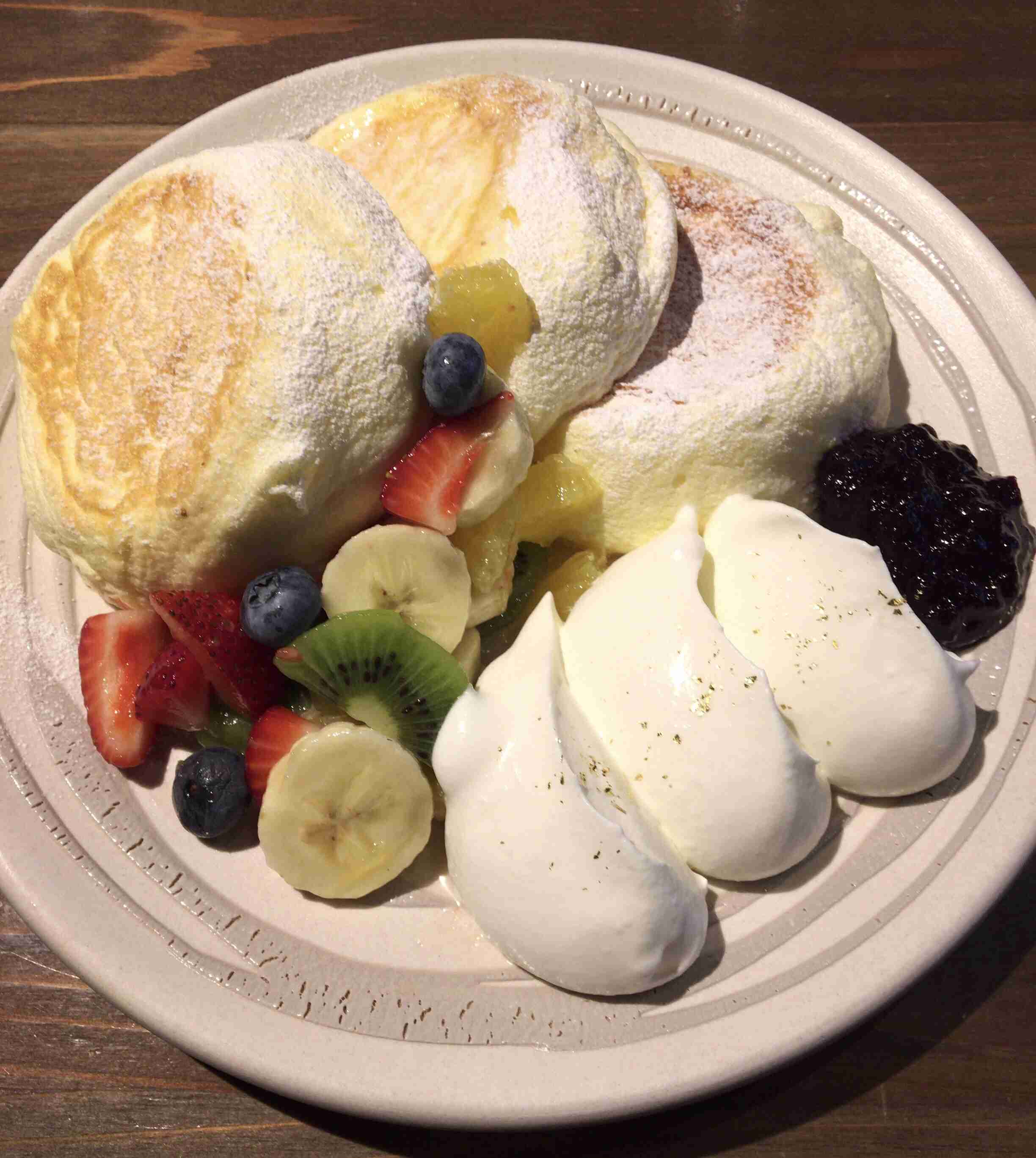 旅行中に撮った食べ物の写真を貼るトピ