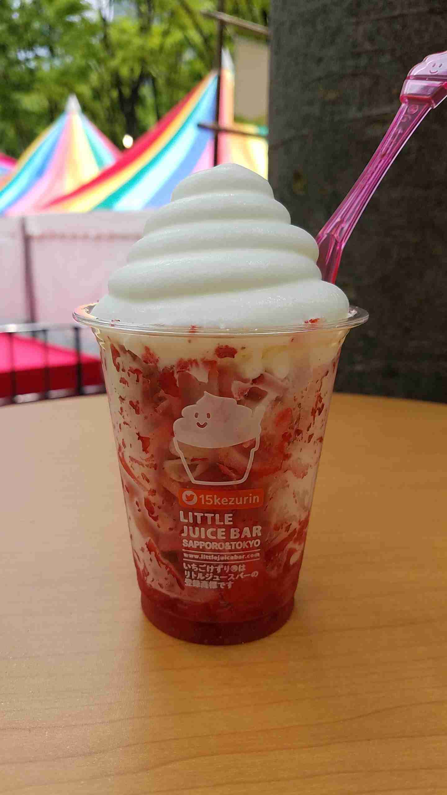 旅行中に撮った食べ物の写真を貼るトピ