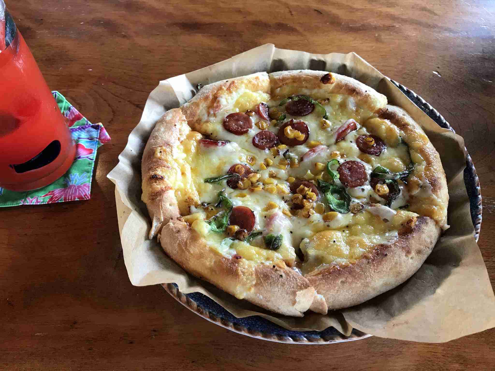 旅行中に撮った食べ物の写真を貼るトピ