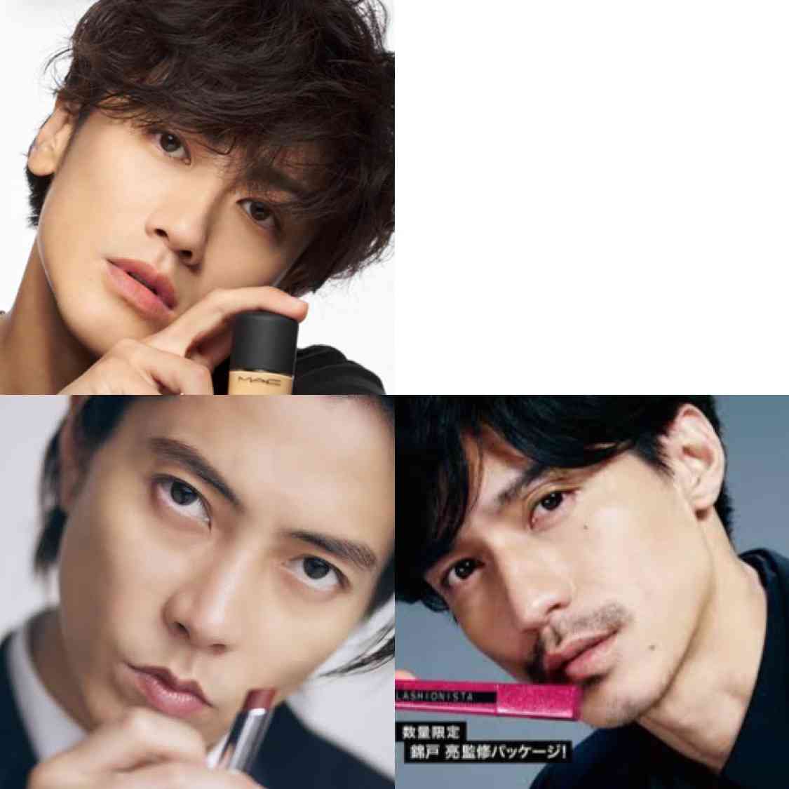 赤西仁 “一番身近な”M・A・Cとコラボ メインルックを公開