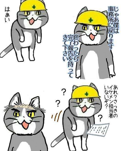 現場猫を愛でるトピ