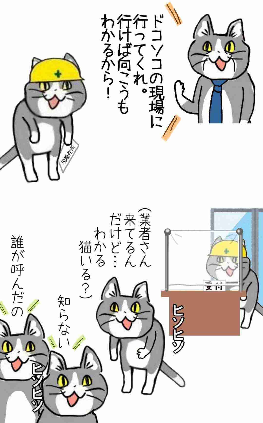 現場猫を愛でるトピ