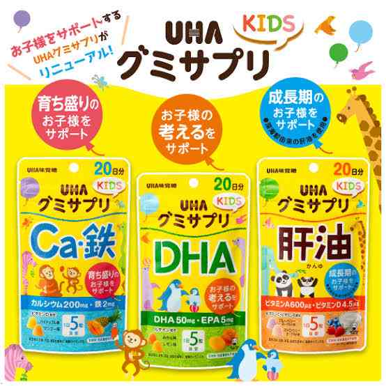 お子さんに栄養補助食品を与えていますか？