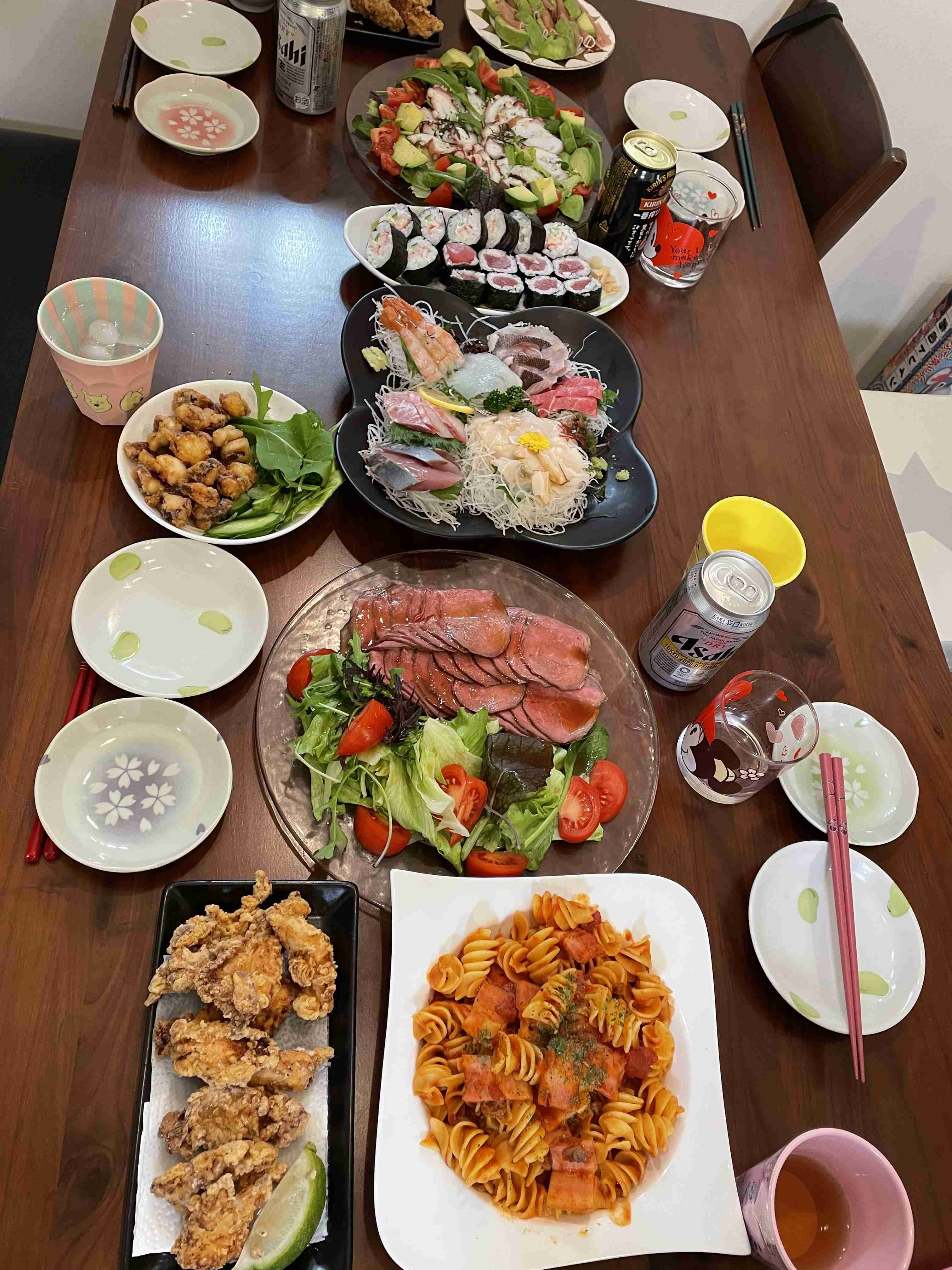 おうちパーティーご飯見せて下さ～い！