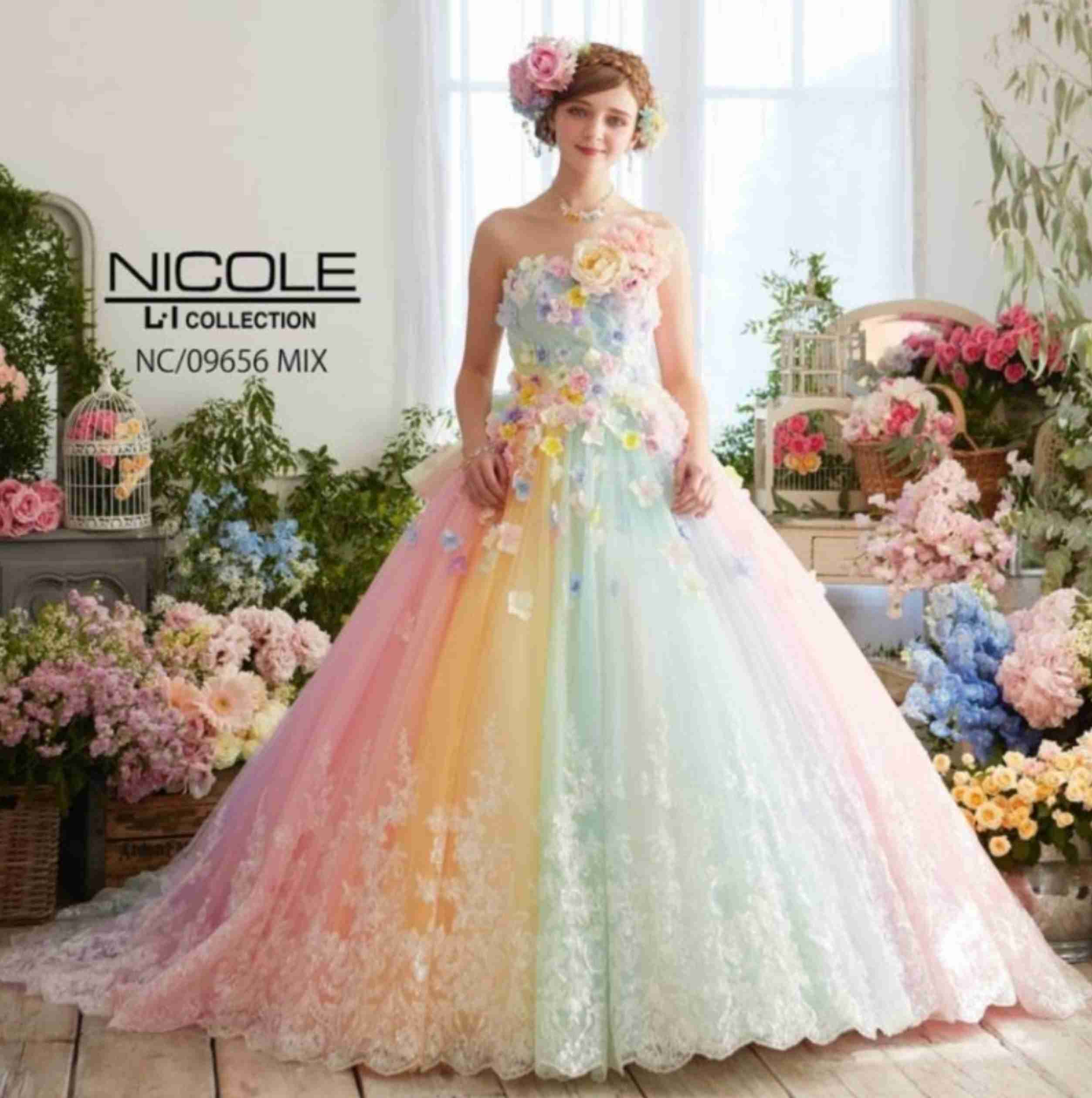 ブリブリなウェディング、カラードレスが見たい