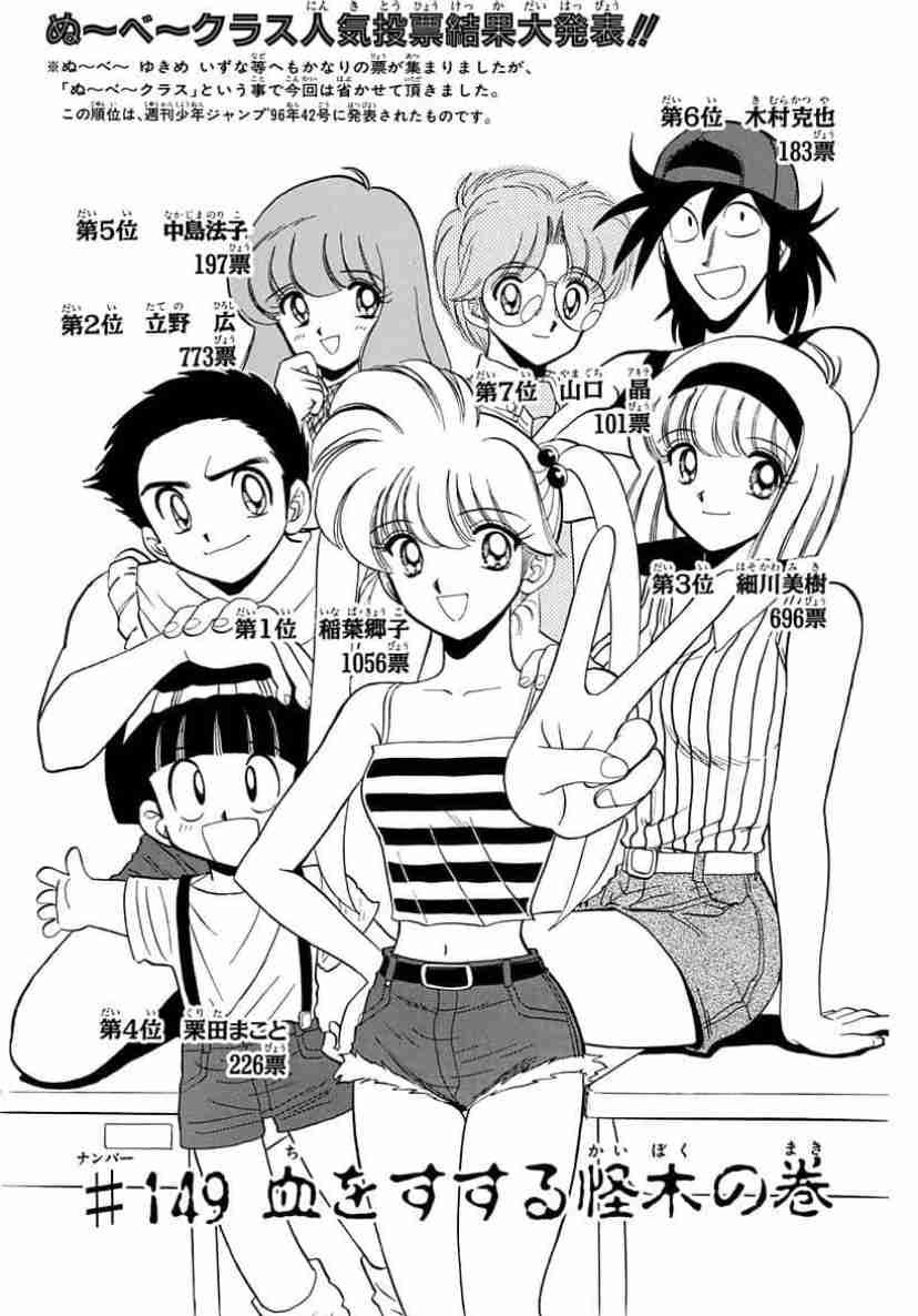 漫画の人気投票が見たい