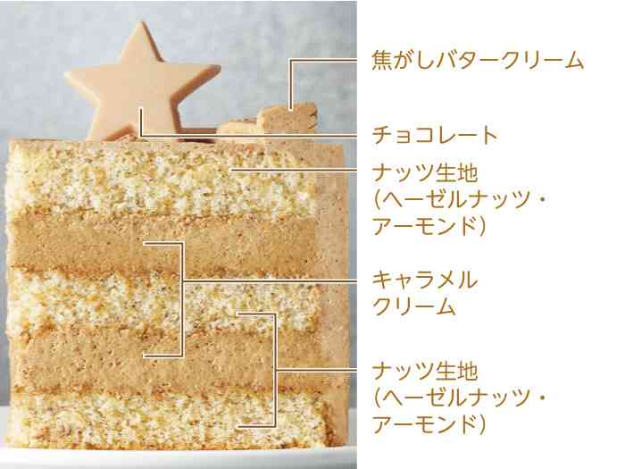 ルームウェアブランド『ジェラピケ』からクリスマスケーキが登場 “ブラウンベア”の世界観を表現