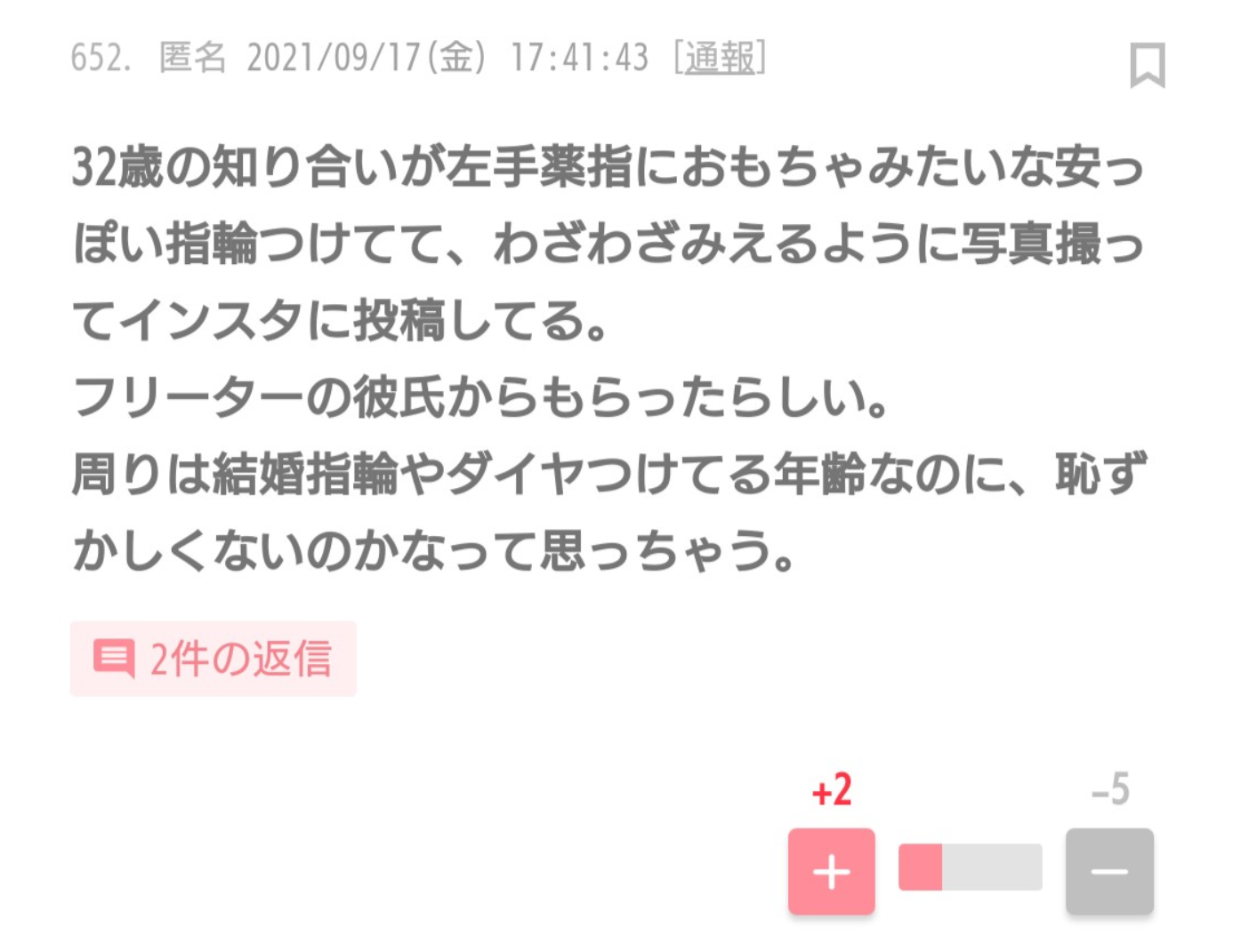 痛々しいなぁと思う他人の言動