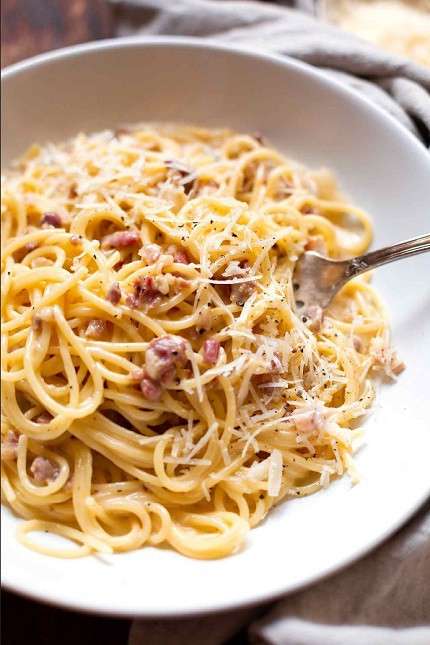 【カルボナーラ】クリーム系のかさまし具材【パスタ】
