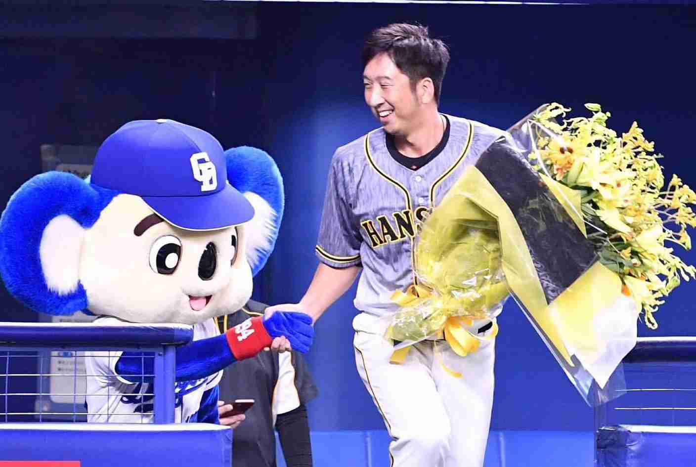 ⚾️野球選手とマスコットの交流が見たい⚾️