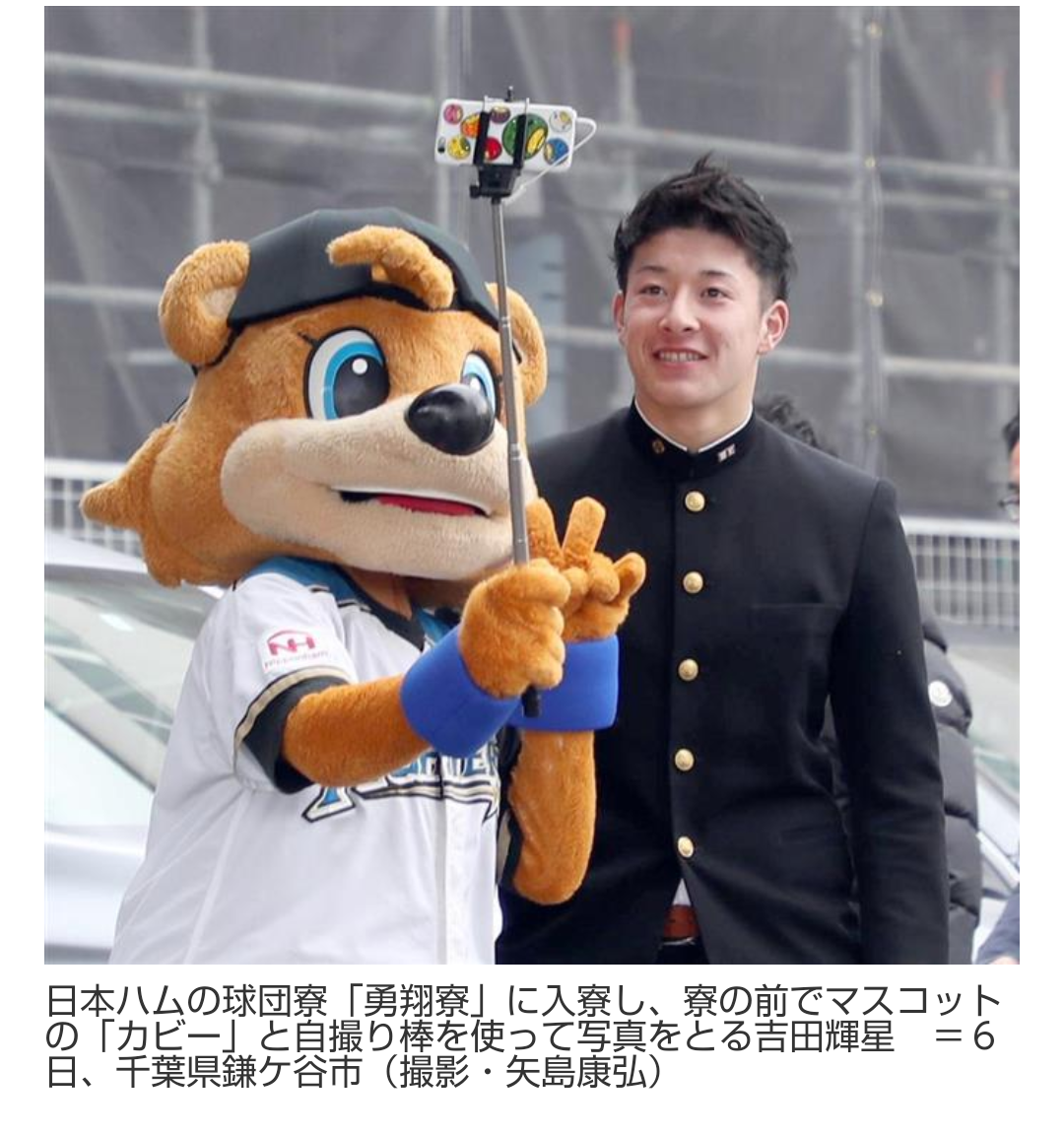 ⚾️野球選手とマスコットの交流が見たい⚾️