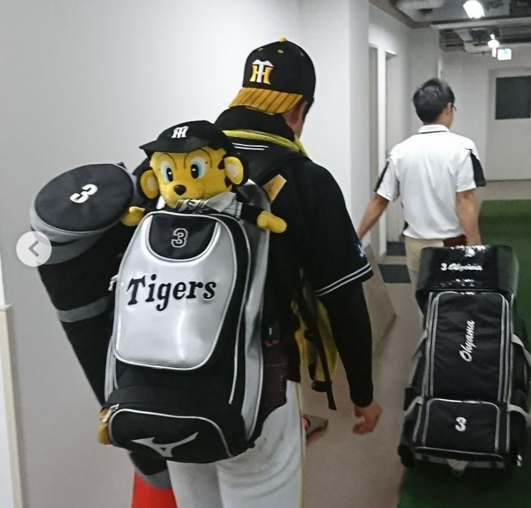 ⚾️野球選手とマスコットの交流が見たい⚾️